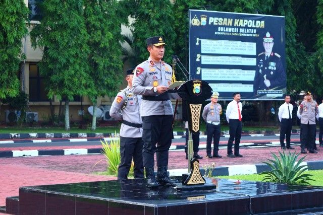 Ops Patuh 2025 Dimulai, Polda Sulsel Pelanggaran Lalulintas