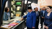Prabowo tinjau inovasi dan budaya RI di Paviliun Expo Osaka