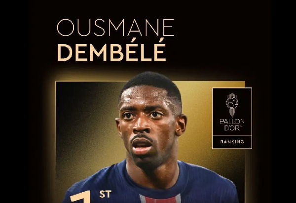 Ousmane Dembele sabet gelar Ballon d'Or 2025
